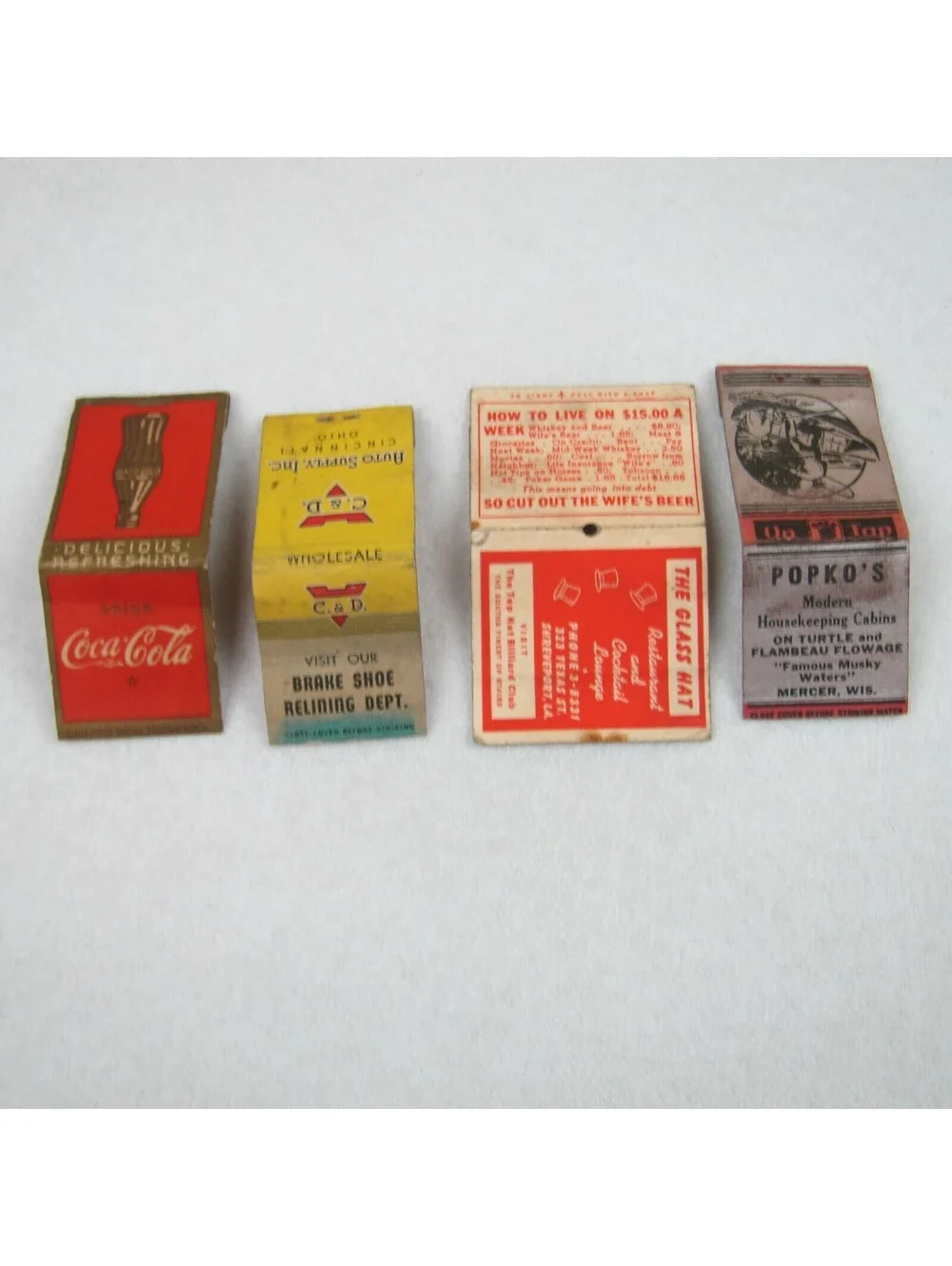 N/A vintage matchbook